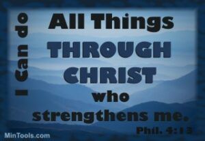Change Management Requires the Lord's Strength